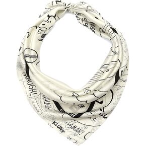 Coach Peanuts X Newspaper Printed Silk Square