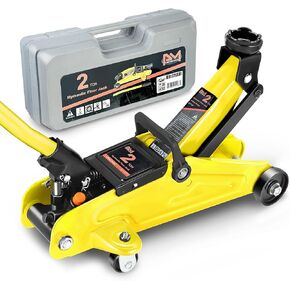 PM PRESTOR LOW PLISTER SERVICE HYDRAULIC SERVICE/FLOOR JAIP ، 2 طن (4000 رطل) ، نطاق الرفع 5.1 "-13"