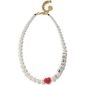 Love You Mucho Pearl Necklace