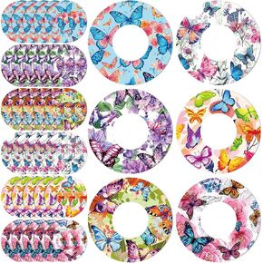 36 Pack Adhesive Patch for Libre 2 Sensor with Mandala Floral CGM Patches Waterproof CGM Covers Sweatproof Colored Sensor Glucose Monitor Protection Cover Split Backing Tape in Kuwait