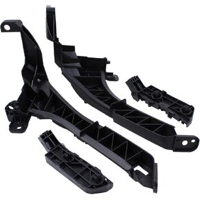 ApplianPar 4Pcs Front Left Right Side Headlight and Bumper Bracket Mount Support Retainer Kit for Honda CR-V 2007-2011