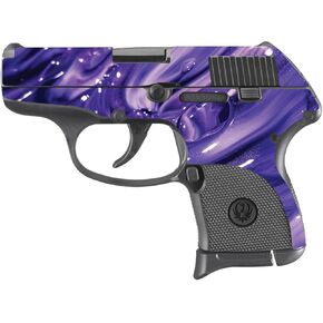 MightySkins Skin Compatible with Ruger LCP 380 - Purple Wash | Protective, Durable, and Unique Vinyl Decal wrap Cover | Easy to Apply, Remove, and Change Styles | Made in The USA