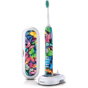 MightySkins Skin Compatible with Philips Sonicare 7 Series FlexCare+ Rechargeable - Butterfly Party | Protective, Durable, and Unique Vinyl Cover | Easy to Apply, Remove | Made in The USA