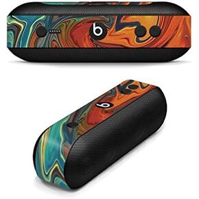 MightySkins Skin Compatible with Beats Pill Plus - Lava Water | Protective, Durable, and Unique Vinyl Decal wrap Cover | Easy to Apply, Remove, and Change Styles | Made in The USA