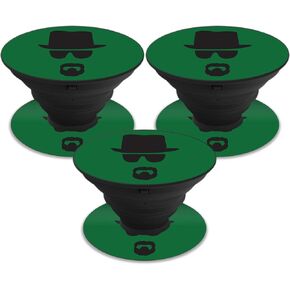 MightySkins Skin Compatible with PopSocket PopSocket - Breaking Badass | Protective, Durable, and Unique Vinyl Decal wrap Cover | Easy to Apply, Remove, and Change Styles | Made in The USA