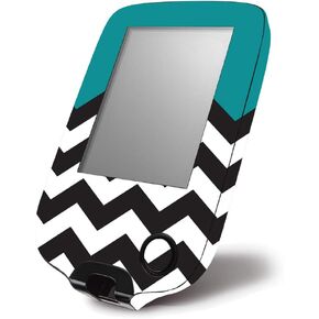 Mighty Skins Skin Compatible with Abbott Freestyle Libre 1 & 2 - Turquoise Tribal Protective, Durable, and Unique Vinyl Decal wrap Cover Easy to Apply, Remove, and Change Styles Made in The USA