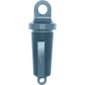 1-1/4 inch HDD Pipe-puller Carrot Carbon steel Innerduct Pulling Eye with Rear Lug for PE PVC Pipe Pulling Accessories (Grip Range 1.07″ - 1.45″ ）