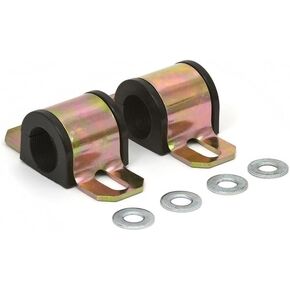 Daystar KU05019BK 18mm I.D. Sway Bar Bushing with 2 Small Bracket - Pair