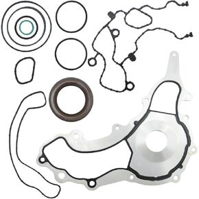 6807860AA Timing Cover Gasket, Replacement for Chrysler 200 2011-2016 Replacement for Dodge, Replacement for Jeep Replacement for Ram 3.2L 3.6L V6 Engine, Replaces TC1169 TSC46162