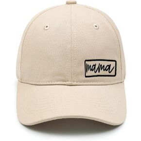KOLWOVEN Mama Baseball Hat, Embroidered Adjustable Cap for Women, for Mama on Birthday, Mother’s Day