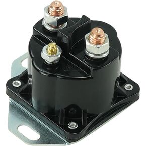 SW1951C Starter Solenoid 12V 3 Terminals Replacement for Fo-rd F150 F250 F350 F450 F550 E150 E250 E350 Es-cort Bro-nco Mus-tang Ranger E5TZ-11450-A E9TZ-11450-B