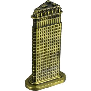 Luxshiny Sculpture 7 Inch New York Building Collection تمثال الولايات المتحدة التاريخي التمثال العالمي للعمارة النموذج