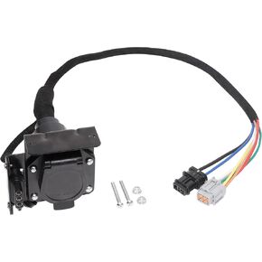 Oyviny 4 Way Flat and RV 7 Way Trailer Wiring Harness for Nissan Frontier 2005-2025/Nissan Xterra 2005-2015/Suzuki Equator 2009-2012, Factory Tow Package Required