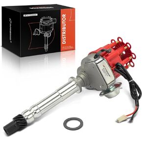 A-Premium Ignition Distributor with Cap and Rotor Compatible with Chevrolet Chevy Small Block/Big Block SBC/BBC 283 350 396 400 427 454 (Except 348 and 409)