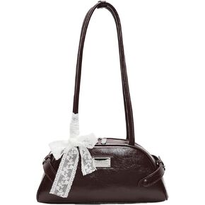 أكياس الإبزيم الجلدية في Verdusa Women's Pu Leather Alderarm عتيقة مقبض حقائب يد الكتف