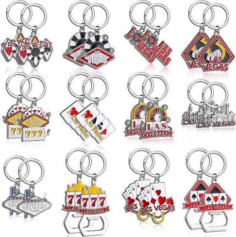 Las Vegas Keychain Gifts and Souvenirs for Las Vegas Party(12 Pcs) in Kuwait
