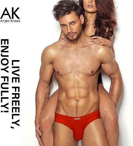 Arjen Kroos Men's Sexy Briefs Breathable Comfortable Mesh Underwear in Saudi Arabia