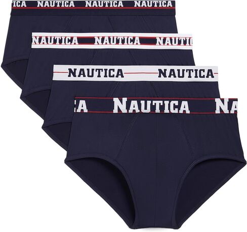 Nautica Men's 4 Pack Limited Edition Micro Stretch Briefs in Kuwait