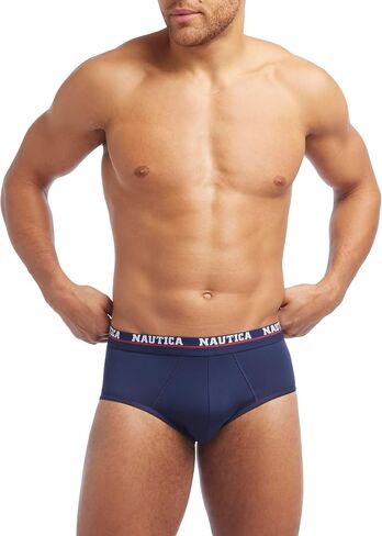 Nautica Men's 4 Pack Limited Edition Micro Stretch Briefs in Kuwait