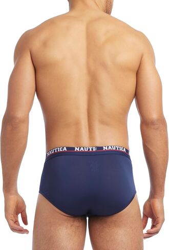 Nautica Men's 4 Pack Limited Edition Micro Stretch Briefs in Kuwait