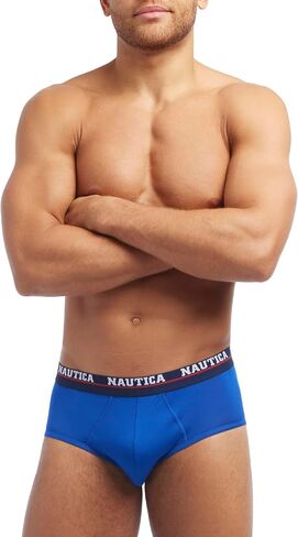 Nautica Men's 4 Pack Limited Edition Micro Stretch Briefs in Kuwait