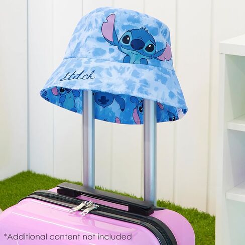 Disney Stitch Girls Bucket Hat, Sun Hat for Kids Beach Summer Vacation Essentials - Stitch Gifts for Girls in Kuwait