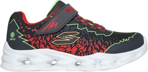 حذاء رياضي Skechers Vortex 2.0-ZORENTO للأولاد، أسود/أصفر، مقاس 11.5 للأطفال الصغار in Kuwait
