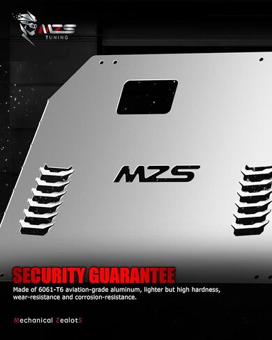 درع حماية المحول الحفاز MZS ، واقي CAT المضاد للسرقة متوافق مع 2016-2022 Prius Gen 4 in Kuwait