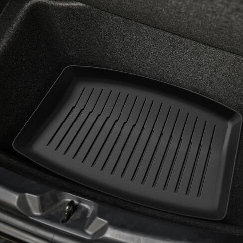 Yitamotor Floor Mats TPE-Lite Fit لعام 2024 2025 Tesla Model 3 Highland ، صفوفان وحصير شحن ، حصيرة سيارة تغطية كاملة مع حصيرة شحن خلفية أمامية TPE جميع الأحوال الجوية 2025 ملحقات طراز 3 in Kuwait