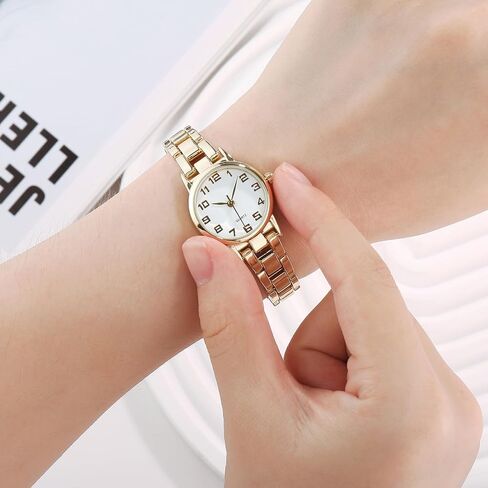 Womens Waterproof Wrist Watch,Women's Small Thin Analog Bracelet Quartz Watch Dainty Christmas Gifts in Saudi Arabia