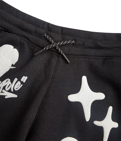 Southpole Boys Graphic Shorts - Soft Cotton Blend Casual Streetwear Summer Shorts for Boys with Drawstring Waist (Size: 8-20) in Saudi Arabia