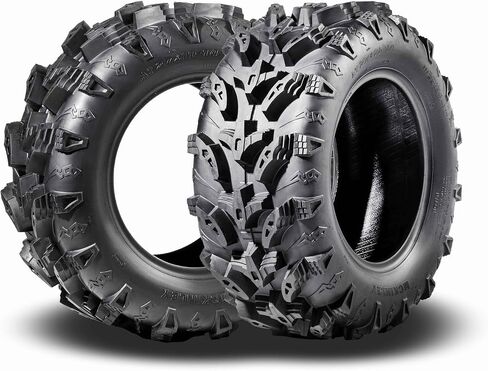 MCKINLEY UTV ATV Tires 26X9-12 6-Ply Super Mud 26X9X12 All Terrain X611, Set 2 in Kuwait