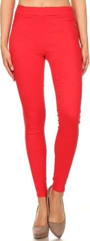 jeggings & capris High Weist Prow-on Jean Style Stretch Skinny Capri Pants in Kuwait