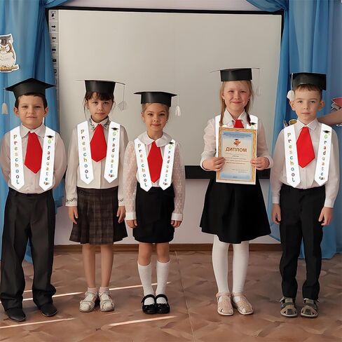 Slergut Preschool Kindergarten Graduation Sash Kindergarten Preschool Graduation Stole Graduation Decorations Class of 2025 in Kuwait