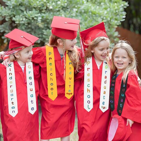 Kindergarten Preschool Graduation Sash, Printed Graduation Stole Unisex Graduation Sash Class of 2025 Graduation Gift in Saudi Arabia