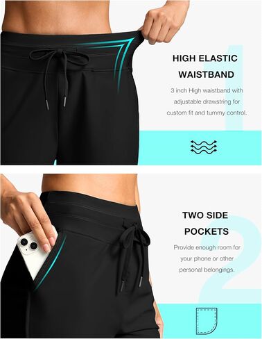 G تدريجي للنساء 4 '' 'High Cherced Swim Shorts Quick Dry Swimming Suit Suit for Women with jobits liner in Saudi Arabia