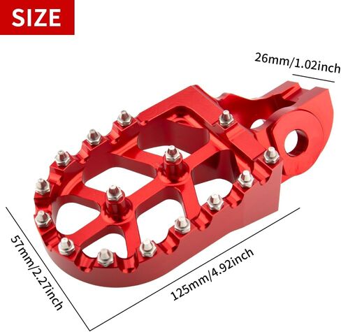 دراجة نارية CNC قدم الألومنيوم الأوتاد تقع على بعد CRF50 CRF70 CRF110 XR50 xR70 in Kuwait