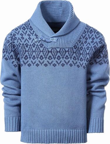 Gioberti Kids and Boys 100% Cotton Pullover Knitted Sweater with Toggle Button Closure in Saudi Arabia
