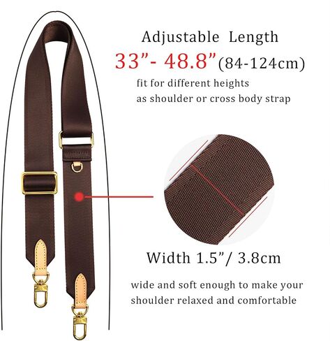 استبدال حزام ملحقات Multi Pouchette ، 48 بوصة قابلة للتعديل عرض محفظة Crossbody للنساء كيس الكتف in Kuwait