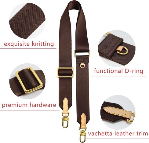 استبدال حزام ملحقات Multi Pouchette ، 48 بوصة قابلة للتعديل عرض محفظة Crossbody للنساء كيس الكتف in Kuwait