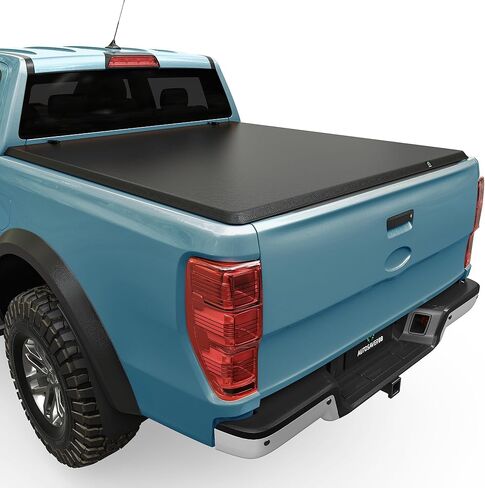 AUTOSAVER88 Tri-fold Soft Truck Bed Tonneau Cover Compatible with 2022 2023 2024 2025 Ford Maverick 4.5 Feet Bed in Kuwait