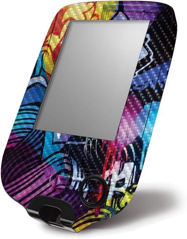 MightySkins Carbon Fiber Skin for Abbott Freestyle Libre 1 & 2 - Flag Drips | Protective, Durable Textured Carbon Fiber Finish | Easy to Apply, Remove, and Change Styles | Made in The USA in Saudi Arabia