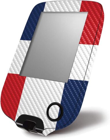 MightySkins Carbon Fiber Skin for Abbott Freestyle Libre 1 & 2 - Flag Drips | Protective, Durable Textured Carbon Fiber Finish | Easy to Apply, Remove, and Change Styles | Made in The USA in Saudi Arabia