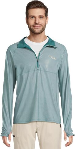 Columbia Men's Summit Valley Long Sleeve Half Zip in Saudi Arabia