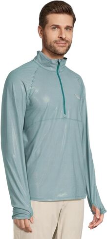 Columbia Men's Summit Valley Long Sleeve Half Zip in Saudi Arabia