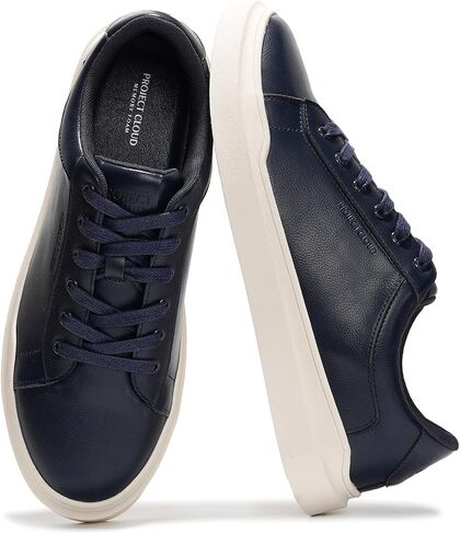 Project Cloud Mens Sneakers – Memory Foam Men's Fashion Sneakers – Lightweight and Non Slip Laced-Up Casual Men Shoes - Perfect Men Casual Shoes for All-Day Wear (Tilton) in Saudi Arabia