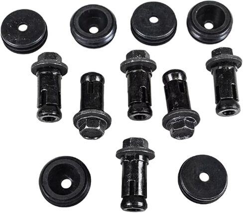 Rock Slider Bolts Expansion Bolts for Polaris RZR 2014-2024 Mount Bumpers Nerf Bars Tree Kickers 2205114 and 2205116 in Saudi Arabia