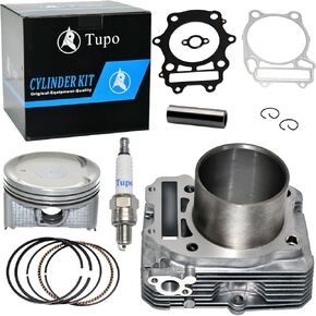 Tupo 82mm Cylinder Piston Ring Gasket Top End Rebuild Kit Compatible with Suzuki Eiger 400 King Quad 400 Eiger400 2002-2018