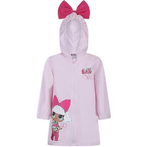 L.O.L. Surprise! Diva Girls Hooded Windbreaker Jacket for Little and Big Kids