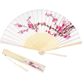 choyaxo Handheld Fan Foldable Folding Hand Fan for Women Wedding Decoration Dancing Party